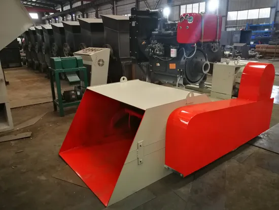 EPS/EPE/XPS/Foamed PS Foam Crushing and Melting Machine Without Heater