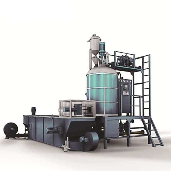 EPS Pre Expander Polystyrene Raw Material Beads Foaming Machine EPP Batch Pre